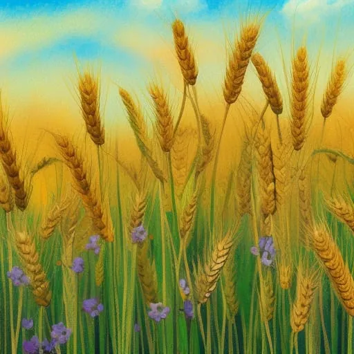 wheat-flowers